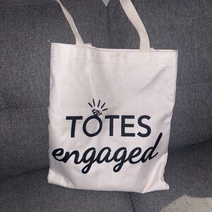 TOTES Engaged tote bag.